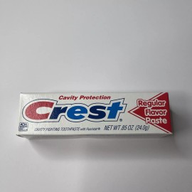 Crest VTG 1994 Crest Toothpaste .85 oz. Regular Flavor Paste  NOS Prop Sealed