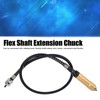 Flex Shaft Extension Chuck Rubber ABS Aluminum Alloy Flexible Shafts