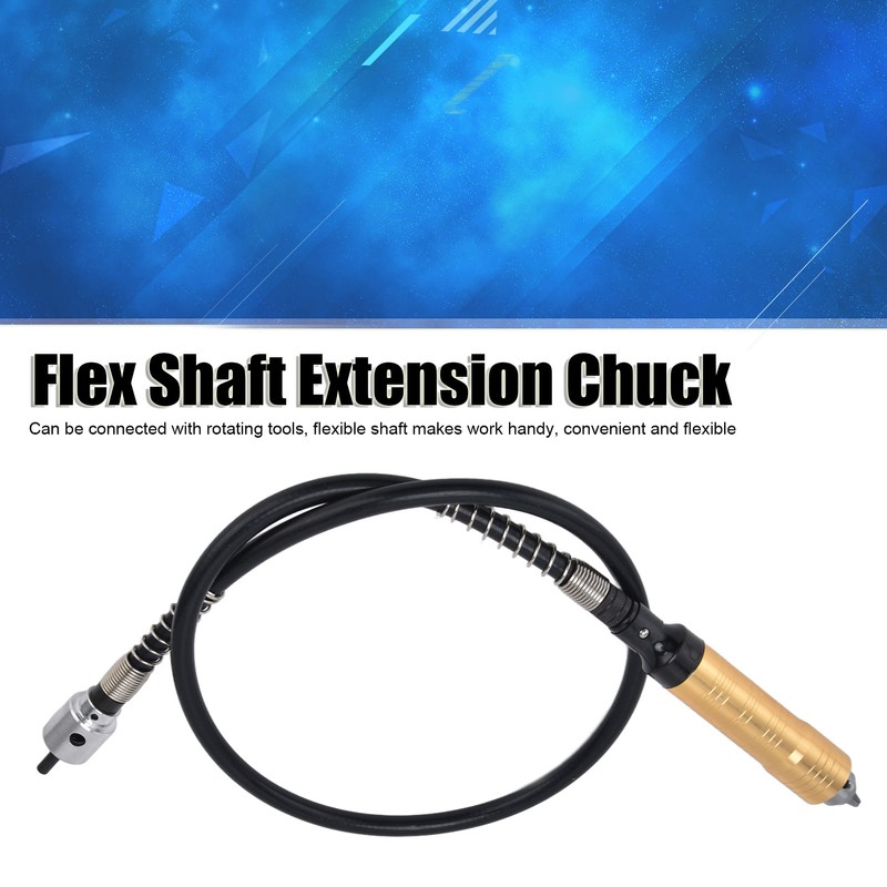 Flex Shaft Extension Chuck Rubber ABS Aluminum Alloy Flexible Shafts