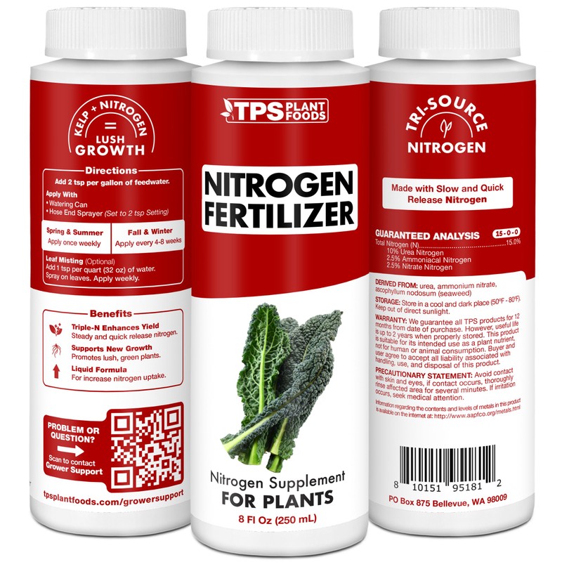 Nitrogen for Plants – Liquid Tri-Source Nitrogen for Deep Green