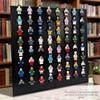 Minifigure Display Board,64 Slots Minifigure Display Shelves