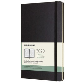Moleskine Weekly Planner 12 Months 2019/2020 Horizontal Large/A5