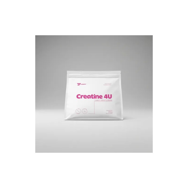 Creatina Monohidratada Jousfit Creatine 4u 300g Sin Sabor