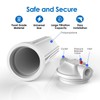 SimPure Whole House Water Filter Housing, Inline Water Filter for