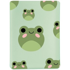 MAYCARI 13-14 Inch Shock Resistant Laptop Sleeve Bag, Cute Frog Painting Laptop Sleeve Compatible with 13-Inch to 14-Inch Laptop/MacBook Pro/MacBook Pro