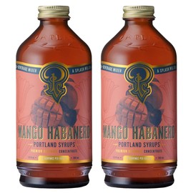 Portland Syrups Mango Habanero Syrup (12 Fl Oz (Pack of 2))