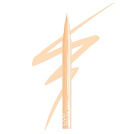 Nyx Professional Makeup Epic Ink Liner Delineador de Ojos a Prueba de Agua, Tono Marshmallow, Fórmula Vegana, Ultrapigmentado y de Larga Duración sin Transferencia