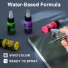 HOMY ARTY Airbrush Paint - 42 Colors with 6 Thinner