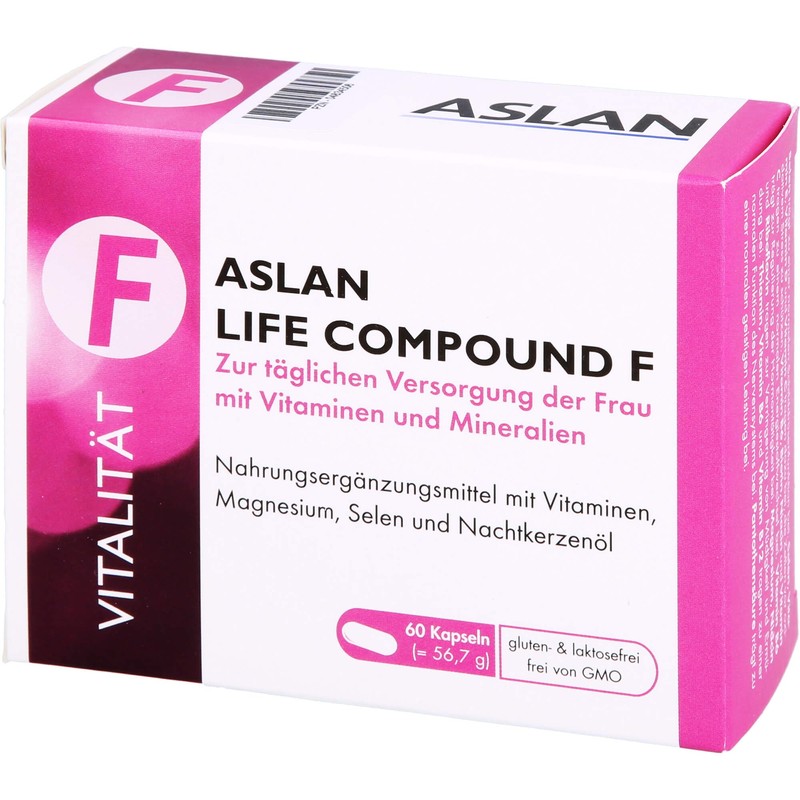 Aslan Life Compound F Capsules Pack of 60