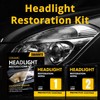 Headlight Restoration Wipes, 2-Step No Sanding Kit