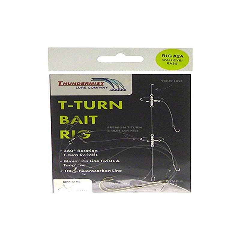 Thundermist Lure Company Bass Walleye Trout & Pike T-Turn Bait