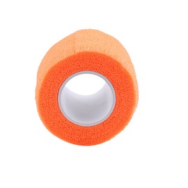 5 Rollen/Set selbstklebendes Bandageband, wasserdicht, haftende Stick-Bandage, selbsthaftend, Rolle, Stretch-Band für Knöchelverstauchungen und Schwellungen (Orange)