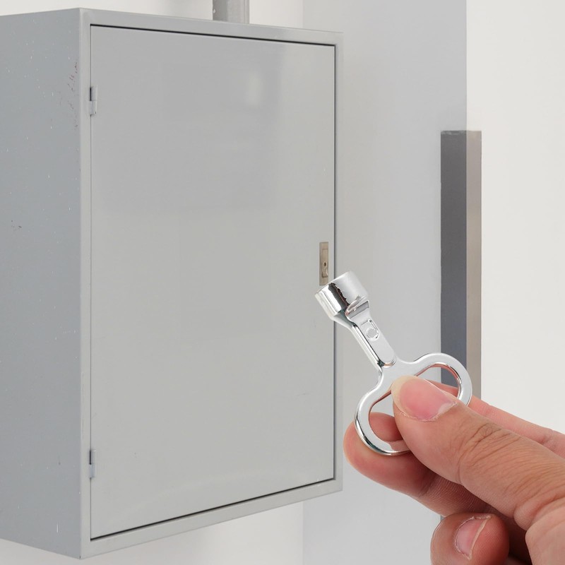 PATIKIL Triangle Spanner Key, 4 Pack Universal Utility Keys Triangular