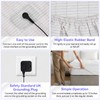 Warmiehomy Grounding Fitted Sheet, Double Size Grounding Mat Earthing UK