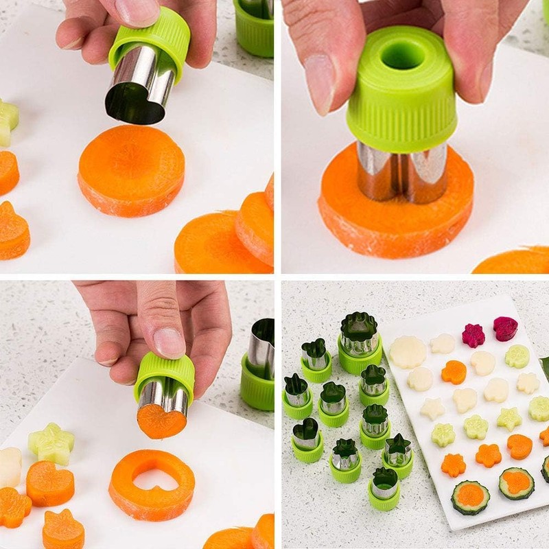 Cookie Cutter Sets for Kids, LetGoShop 12 Shapes Biscuit Cutters