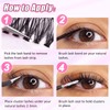 240-Piece DIY Eyelash Extensions Set, 0.07D Eyelashes, Individual False Eyelash