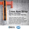AFP 3’ Cross Arm Strap Premium Heavy-Duty Pass-Through Double Steel