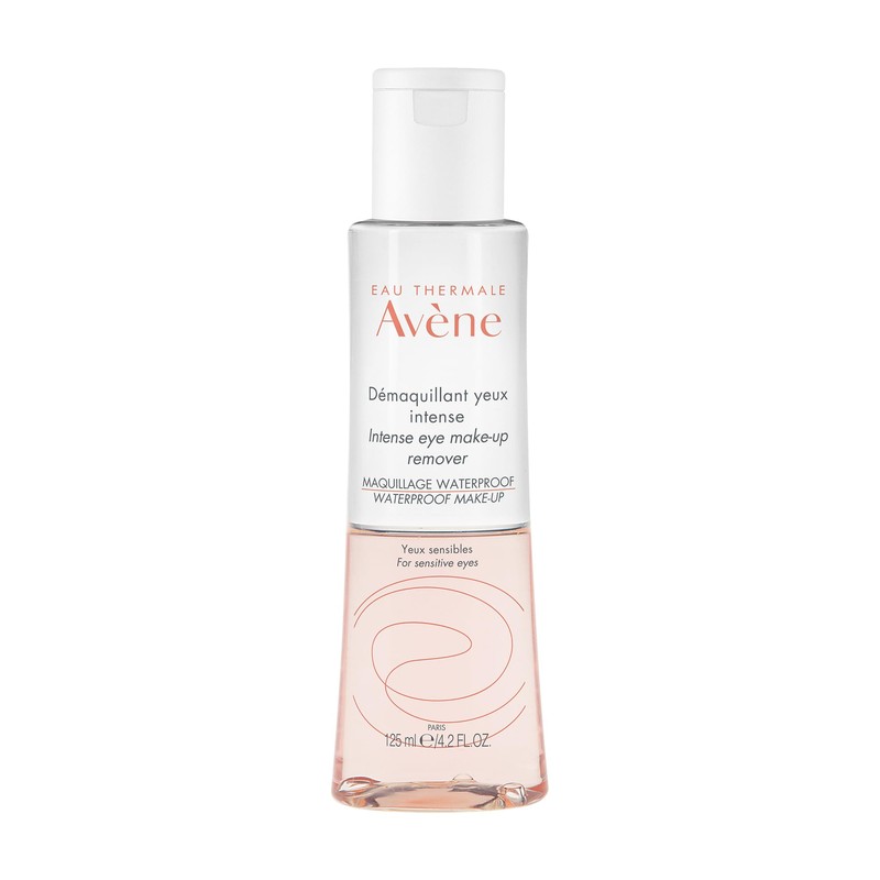 AVENE, Desmaquilla el maquillaje waterproof, Para Ojos Sensibles, 125 ml