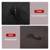 HOMBYS 450 GSM Extra Thick 3x15 ft Black Carpet Runner