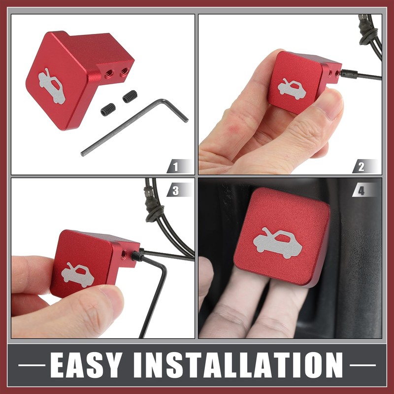 HEROFFIX Hood Latch Release Handle Repair Kit for Honda Civic