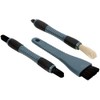 Professional Dash & Crevice 3 Detail Cleaning Bristle & Brush