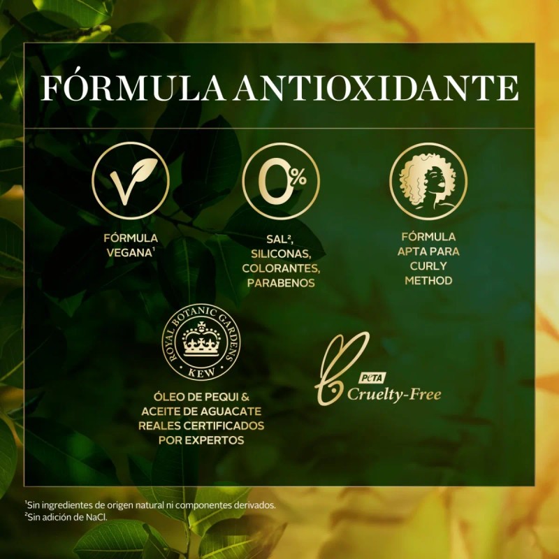 Kit Shampoo y Acondicionador Herbal Essences Pequi y Aguacate 650ml