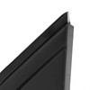 Exterior Side Pillar Molding Black Sleek Smooth Pillar Trim Corner