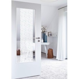 d-c-fix 338-0022 Privacy Glass Reusable Static Cling Window Film, Nouveau Swirl /Antwerp, 17" x 59" Roll