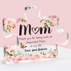 Bytebliss Mom Birthday Gifts - Engraved Acrylic Block Puzzle Piece,