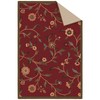 Ottomanson 3'3" x 4'7" Rugs for Living Room Floral Area