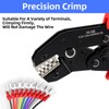 Wire Crimping Tool with Ratchetm, Ratcheting Wire Crimper Tool for
