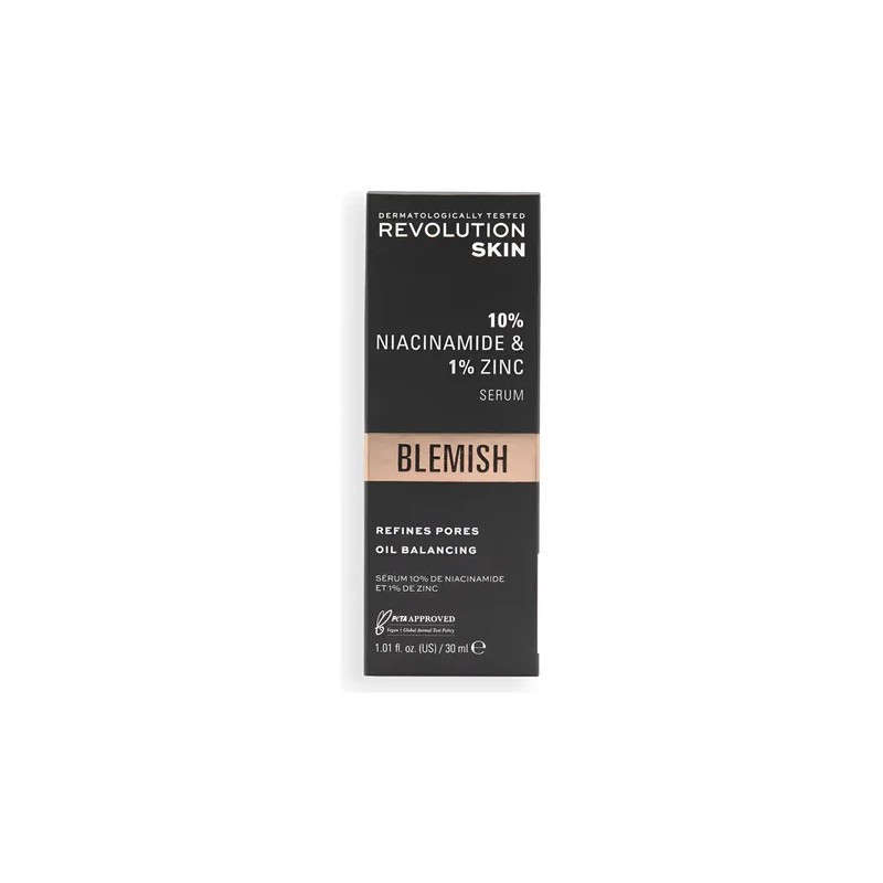 Revolution Skin Sérum Niacinamida 10 Zinc 1 Piel Impecable