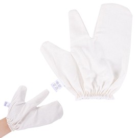 2pcs Massage Gloves, Mulberry Silk Exfoliating Gloves Dry Brushing for Lymphatic Massage Clean Dead Skin Enhance Skin Texture