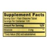 Solanum Melatonina 3mg Rápida Disolución 120 Tabletas Sabor Fresa