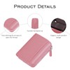 MeYuxg Women's Small Leather Wallet Credit Card Holder RFID Protection