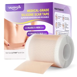 Reusable Silicone Scar Tape for Effective Scar Treatment