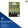 Moonrays 95527 Wedge Base Outdoor Lighting Bulbs with 150 Lumens