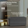 Wooden Digital Alarm Clocks for Bedrooms: Dimmable Dual Alarm Clock