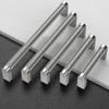 Amerdeco 10 Pack Brushed Satin Nickel Cabinet Pulls 3 Inch