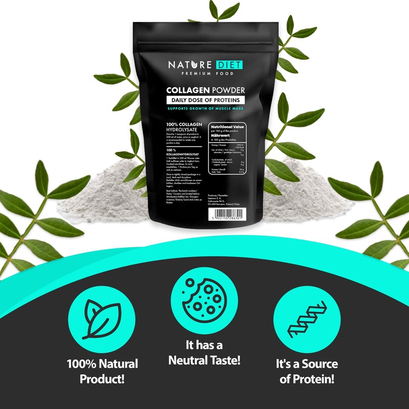 Nature Diet - Collagen Powder 600 g | Hydrolysate |