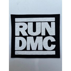 Punk Rock Run DMC Cloth Patch Sew On Badge Rap Approx 4.5" X 4" (CP352)