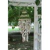 Huge Oyster Shell Chandelier Style Wind Chime, 36" +, G-84