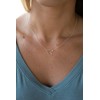 Thin Heart Outline Necklace