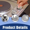 EIH1 6 pieces 6 mm switch knob, gas burner control
