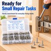 M2 Self-Tapping Wood Screw Assortment Kit for DIY Repairs –