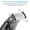 kensen Men's Shaving Head for Intimate Shaver, T-Shaped Replaceable Shaving