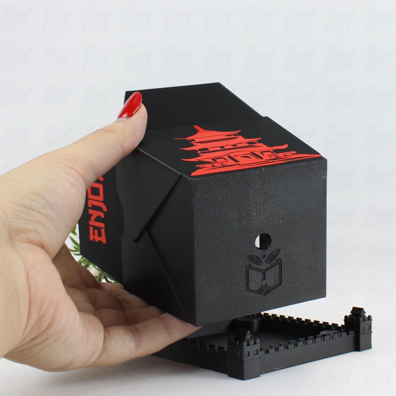 3D Printed Planter Chinese Takeout Box - Set of 3