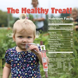 Jalapeno 100% Grass Fed Beef Sticks, Sogo Snacks, Low Carb and Gluten-Free Snack, Hiking and Road Trip Snacks, Snack Pack of 12 Level 3.5 of 5 Spicy Jerky Sticks