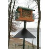 Woodlink NABAF18 Audubon Wrap Around Squirrel Baffle, 18-Inch - Black