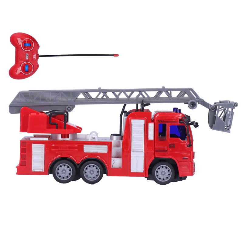 1:30 Fire Fighting Truck Model Remote Control Light Sound Simulation